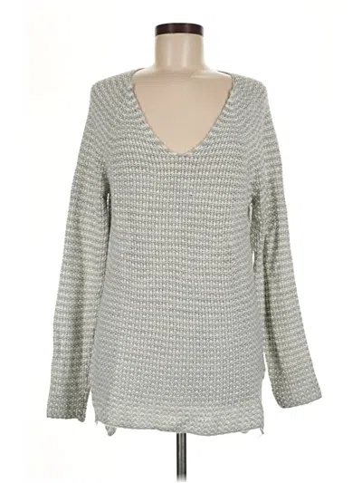 Pre-owned Aéropostale Pullover Sweater In Gray