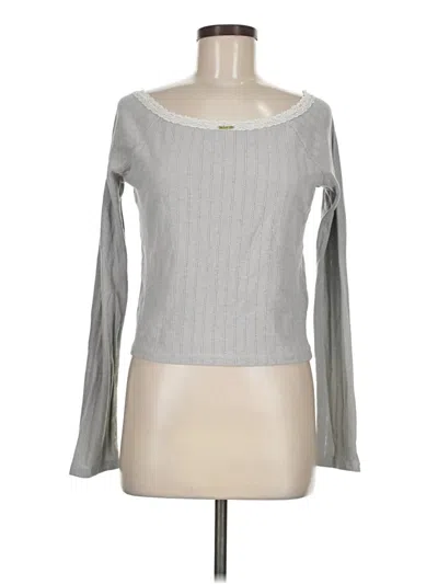 Pre-owned Aéropostale Pullover Sweater In Gray