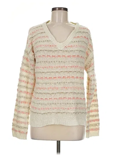 Pre-owned Aéropostale Pullover Sweater In Ivory