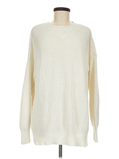 Pre-owned Aéropostale Pullover Sweater In Ivory