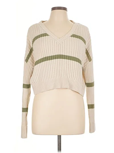 Pre-owned Aéropostale Pullover Sweater In Ivory