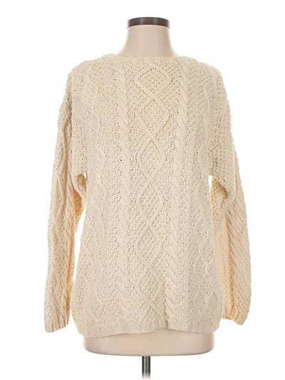 Pre-owned Aéropostale Pullover Sweater In Ivory