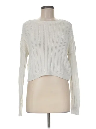 Pre-owned Aéropostale Pullover Sweater In Ivory