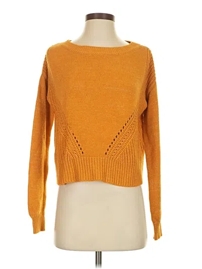 Pre-owned Aéropostale Pullover Sweater In Orange