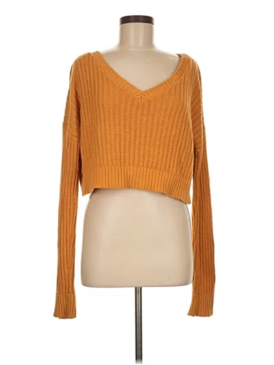 Pre-owned Aéropostale Pullover Sweater In Orange