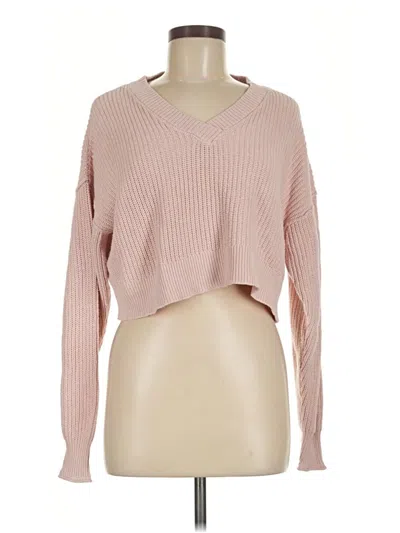 Pre-owned Aéropostale Pullover Sweater In Pink