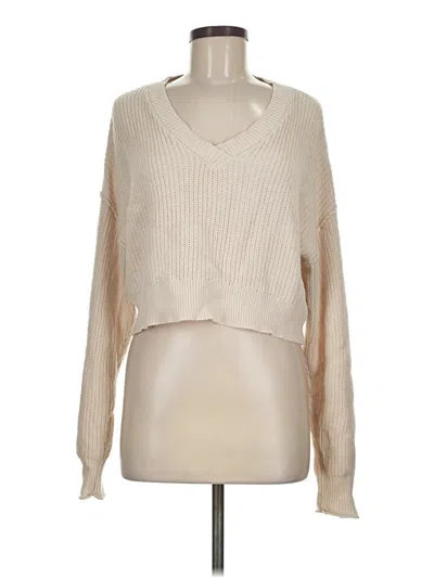 Pre-owned Aéropostale Pullover Sweater In Tan