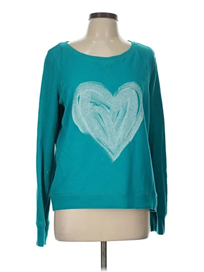 Pre-owned Aéropostale Pullover Sweater In Teal