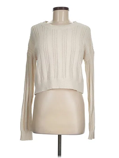 Pre-owned Aéropostale Pullover Sweater In White