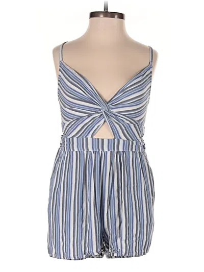 Pre-owned Aéropostale Romper In Blue