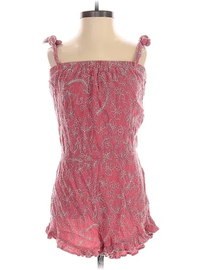 Pre-owned Aéropostale Romper In Red