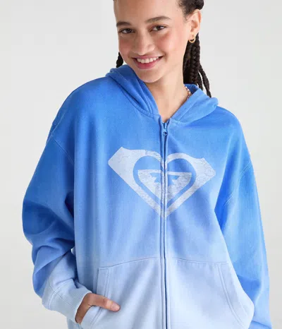 Aéropostale Roxy Ombré Beach Full-zip Hoodie In Blue