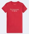 Aéropostale Script Butterfly Foil Graphic Tee In Pink