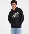 Aéropostale Script Heritage Pullover Hoodie In Black
