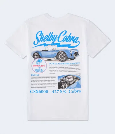 Aéropostale Shelby Cobra Power Relaxed Graphic Tee In White