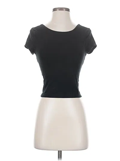 Pre-owned Aéropostale Short Sleeve T-shirt In Black