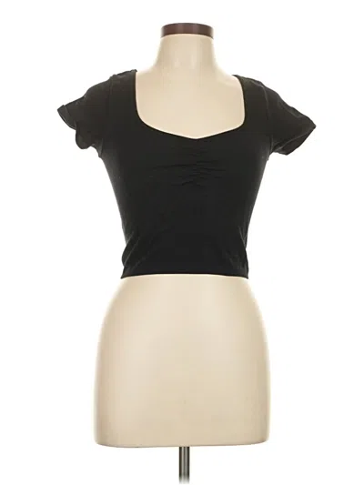 Pre-owned Aéropostale Short Sleeve T-shirt In Black