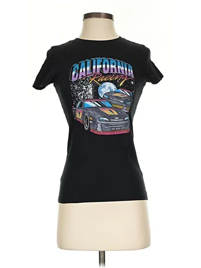 Pre-owned Aéropostale Short Sleeve T-shirt In Black