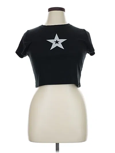 Pre-owned Aéropostale Short Sleeve T-shirt In Black