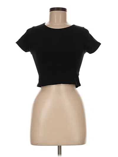 Pre-owned Aéropostale Short Sleeve T-shirt In Black