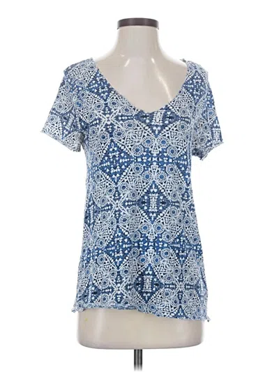 Pre-owned Aéropostale Short Sleeve T-shirt In Blue