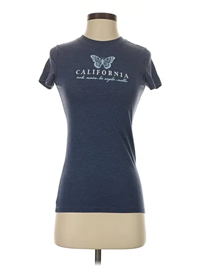 Pre-owned Aéropostale Short Sleeve T-shirt In Blue