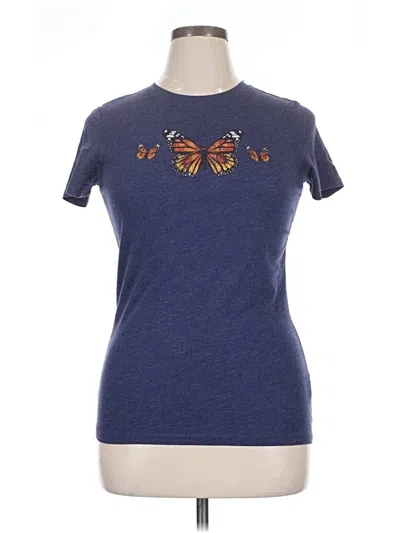 Pre-owned Aéropostale Short Sleeve T-shirt In Blue