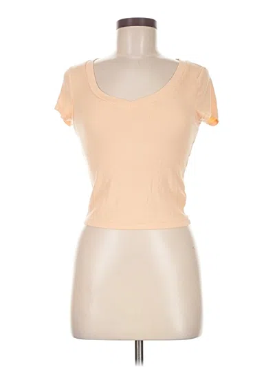 Pre-owned Aéropostale Short Sleeve T-shirt In Brown