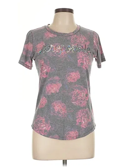 Pre-owned Aéropostale Short Sleeve T-shirt In Gray