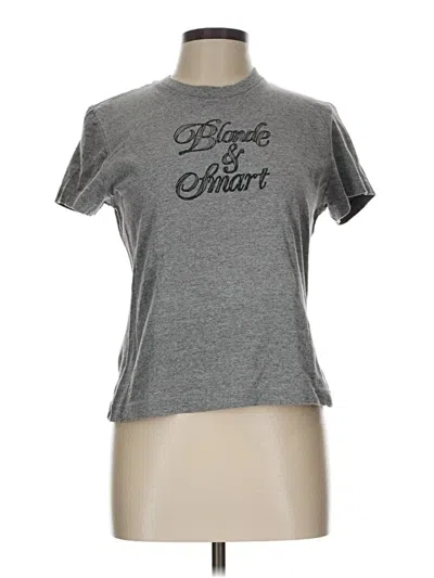 Pre-owned Aéropostale Short Sleeve T-shirt In Gray
