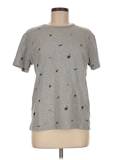 Pre-owned Aéropostale Short Sleeve T-shirt In Gray