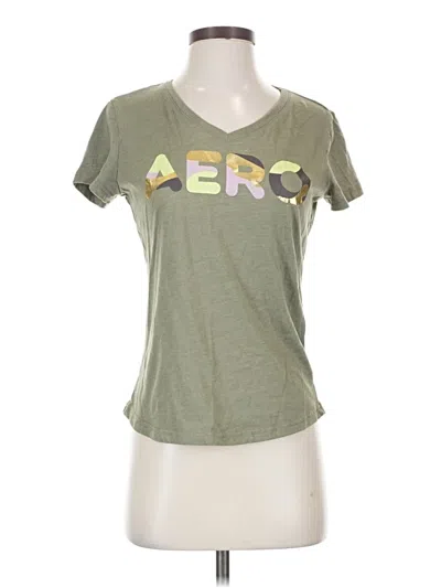 Pre-owned Aéropostale Short Sleeve T-shirt In Green