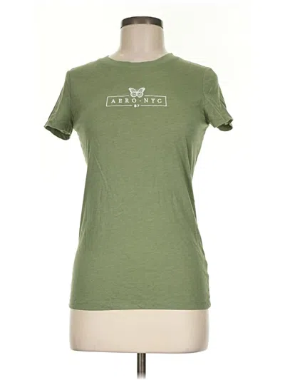 Pre-owned Aéropostale Short Sleeve T-shirt In Green