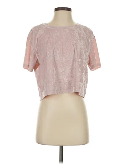 Pre-owned Aéropostale Short Sleeve T-shirt In Pink