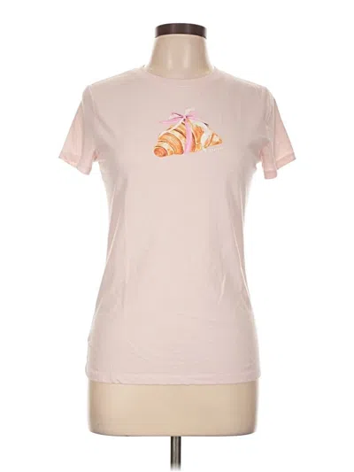 Pre-owned Aéropostale Short Sleeve T-shirt In Pink