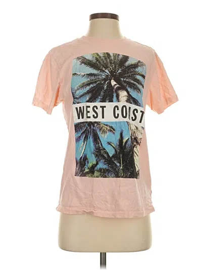 Pre-owned Aéropostale Short Sleeve T-shirt In Pink