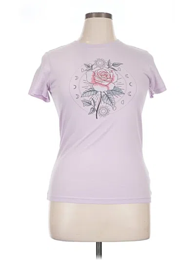 Pre-owned Aéropostale Short Sleeve T-shirt In Purple