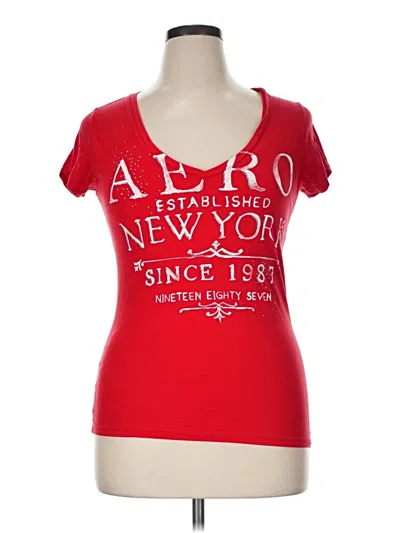 Pre-owned Aéropostale Short Sleeve T-shirt In Red