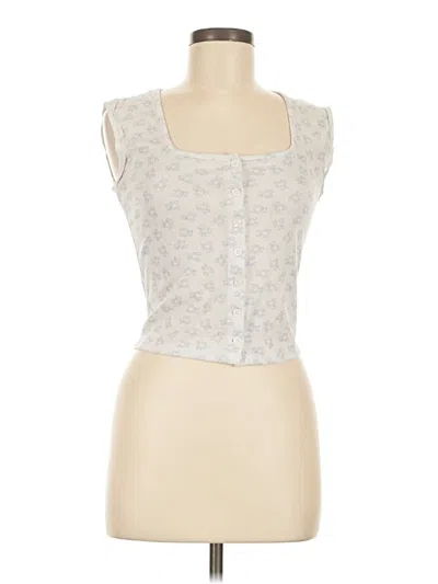 Pre-owned Aéropostale Short Sleeve T-shirt In Silver