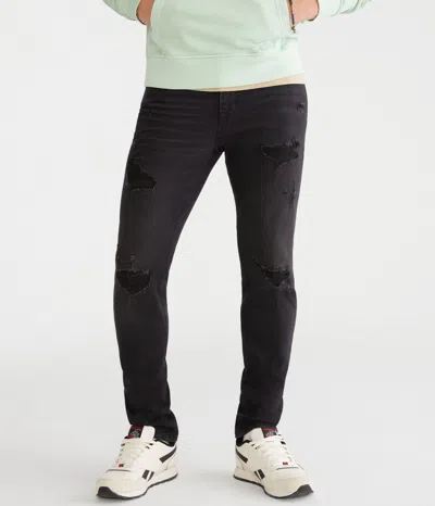 Aéropostale Skinny Premium Jean With Coolmax Technology In Black