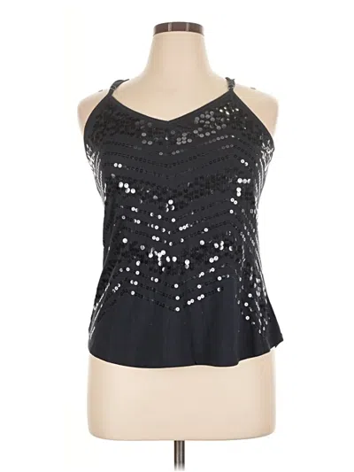 Pre-owned Aéropostale Sleeveless Blouse In Black