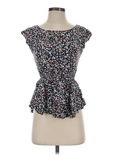 Pre-owned Aéropostale Sleeveless Blouse In Black