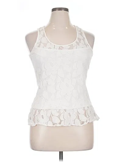 Pre-owned Aéropostale Sleeveless Blouse In Ivory