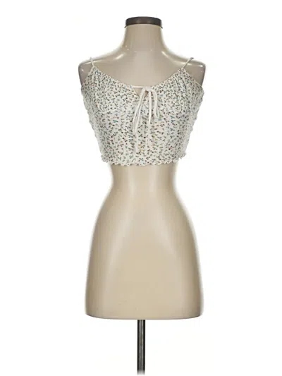 Pre-owned Aéropostale Sleeveless Blouse In Ivory