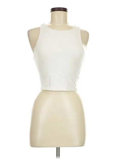 Pre-owned Aéropostale Sleeveless Top Ivory Halter Neckline Tops
