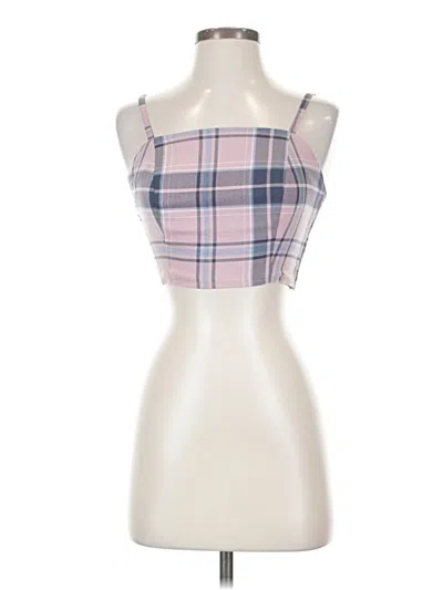 Pre-owned Aéropostale Sleeveless Top Pink Square Neckline Tops