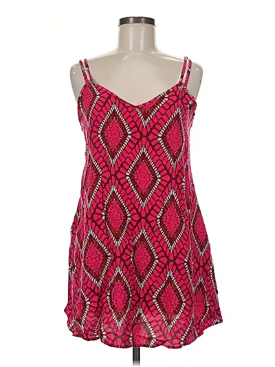 Pre-owned Aéropostale Sleeveless Top Pink Sweetheart Neckline Tops