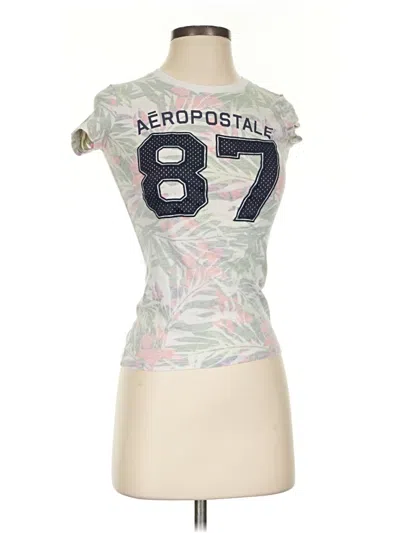 Pre-owned Aéropostale Sleeveless T-shirt In Green