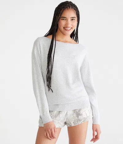 Aéropostale Slouchy Slash-neck Sweater
