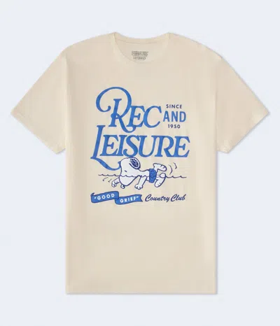 Aéropostale Snoopy Rec & Leisure Relaxed Graphic Tee In Multi